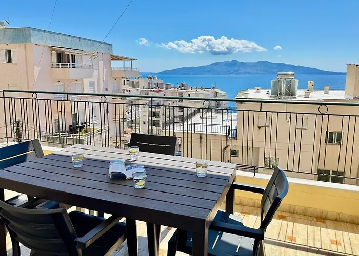 Daire Colorful Sea View *
